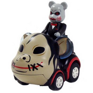 08年絕版品奪魂鋸Bearbrick be@rbrick Choro Q SAW ver. TAKARA TOMY