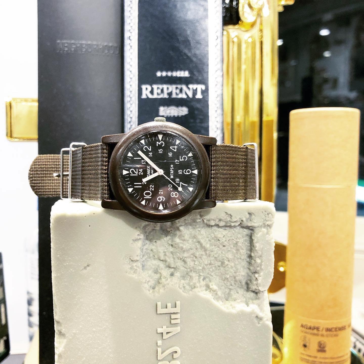希望商店】WTAPS x TIMEX MILITARY WATCH 12AW 非目錄款聯名軍事軍錶 