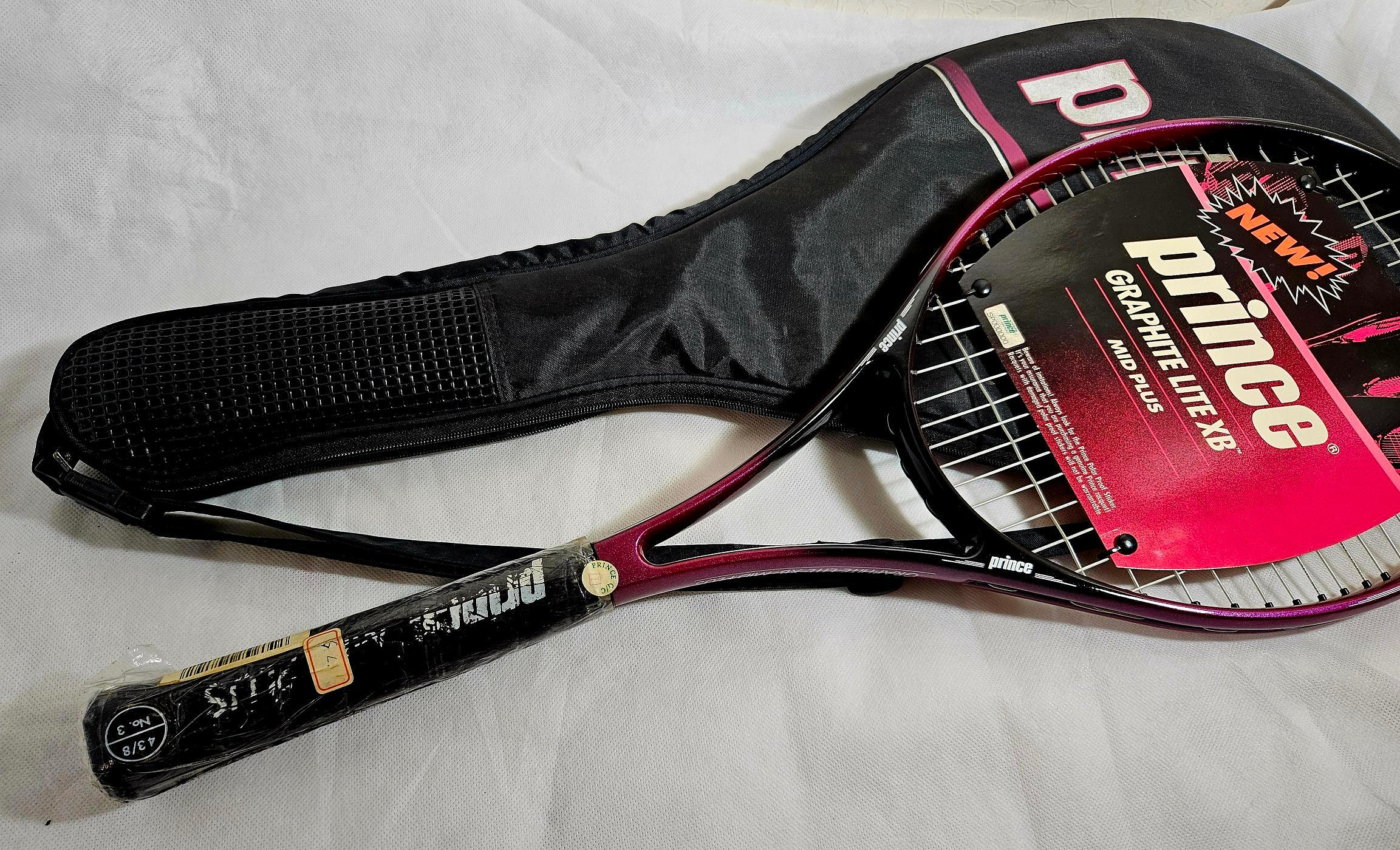 全新Prince 網球拍Graphite Lite XB Mid Plus /Tennis Racket Size: 3