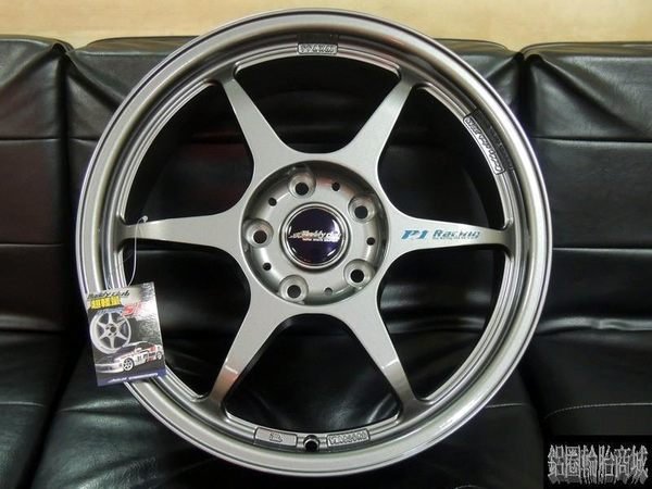 CS-141】全新正日本BUDDY CLUB P1-RACING SF 輕量化18吋鋁圈4孔100 / 4