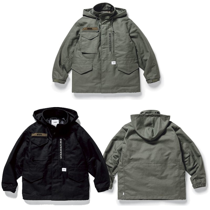 希望商店】 WTAPS WSFM / JACKET. COTTON. TWILL 20AW 軍事連帽