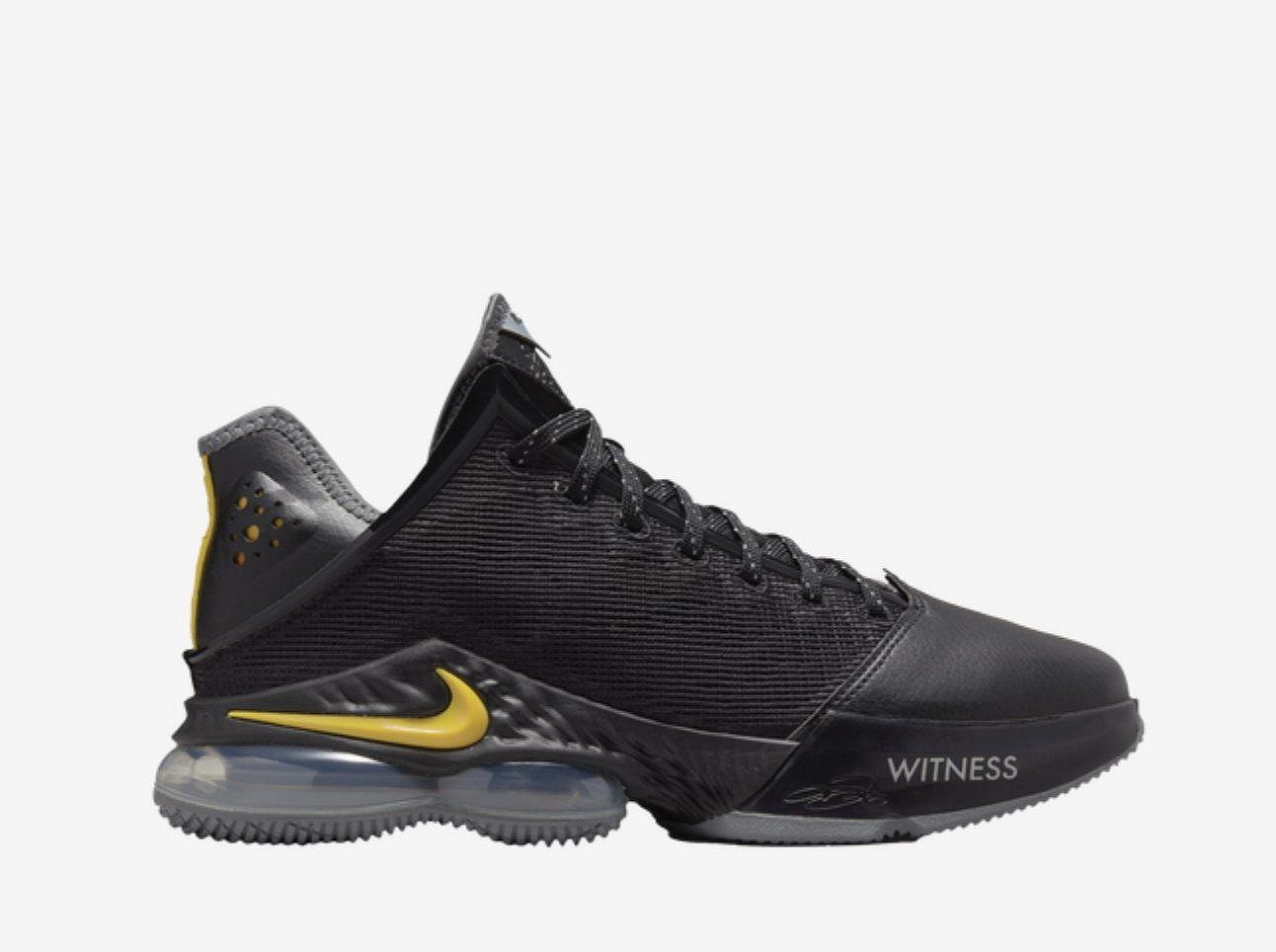 Nike LeBron 19 Low DH1270-002 黑金
