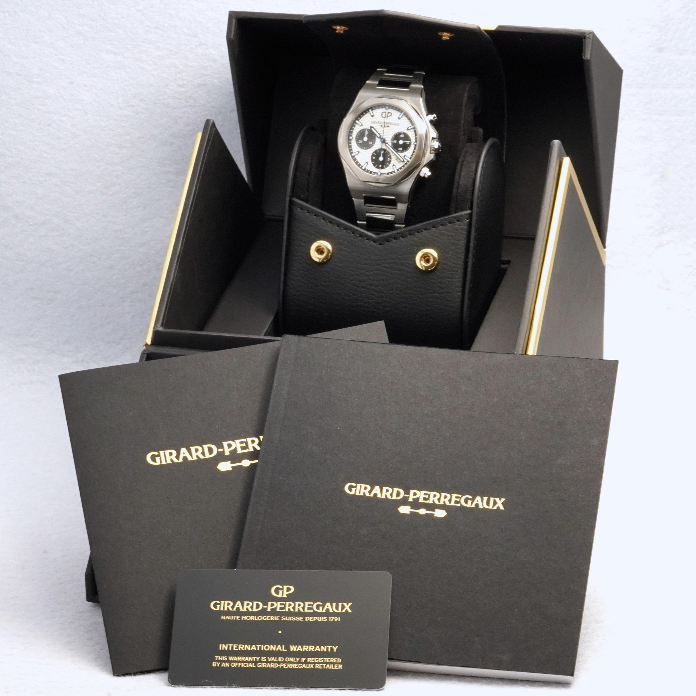 GP Girard Perregaux 芝柏81020-11-131-11A LAUREATO CHRONOGRAPH 桂冠