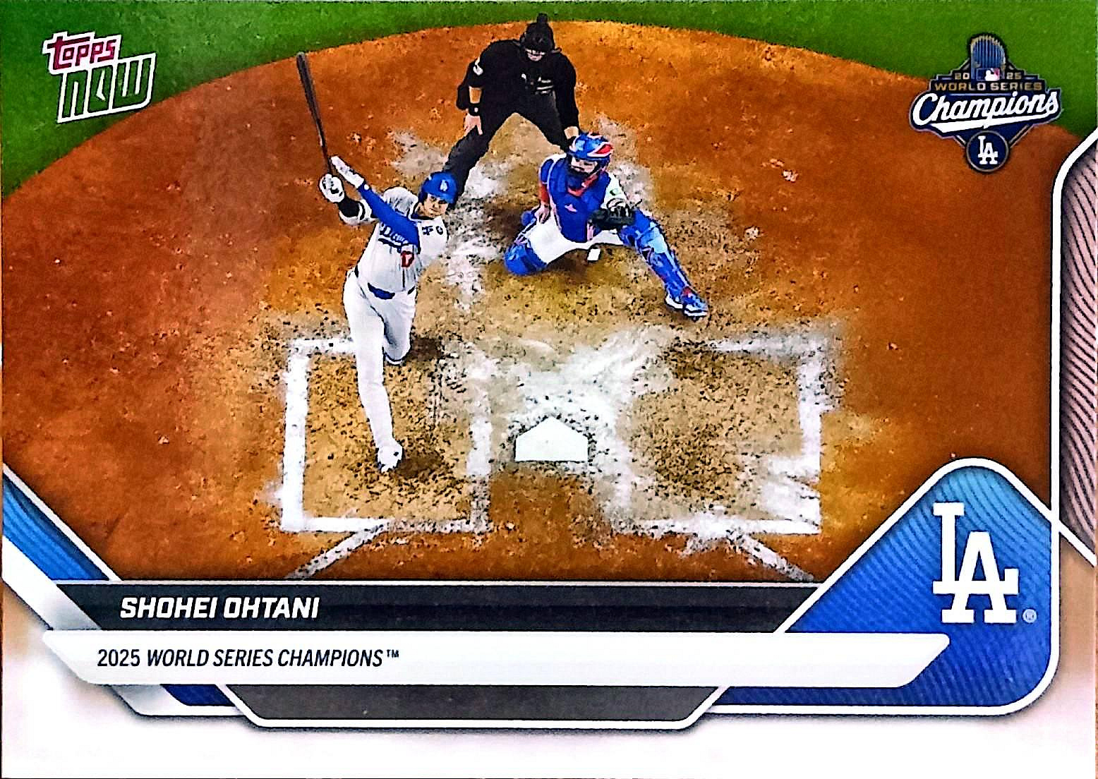 2025 Topps Now World Series Champions - Shohei Ohtani 大谷翔平世界