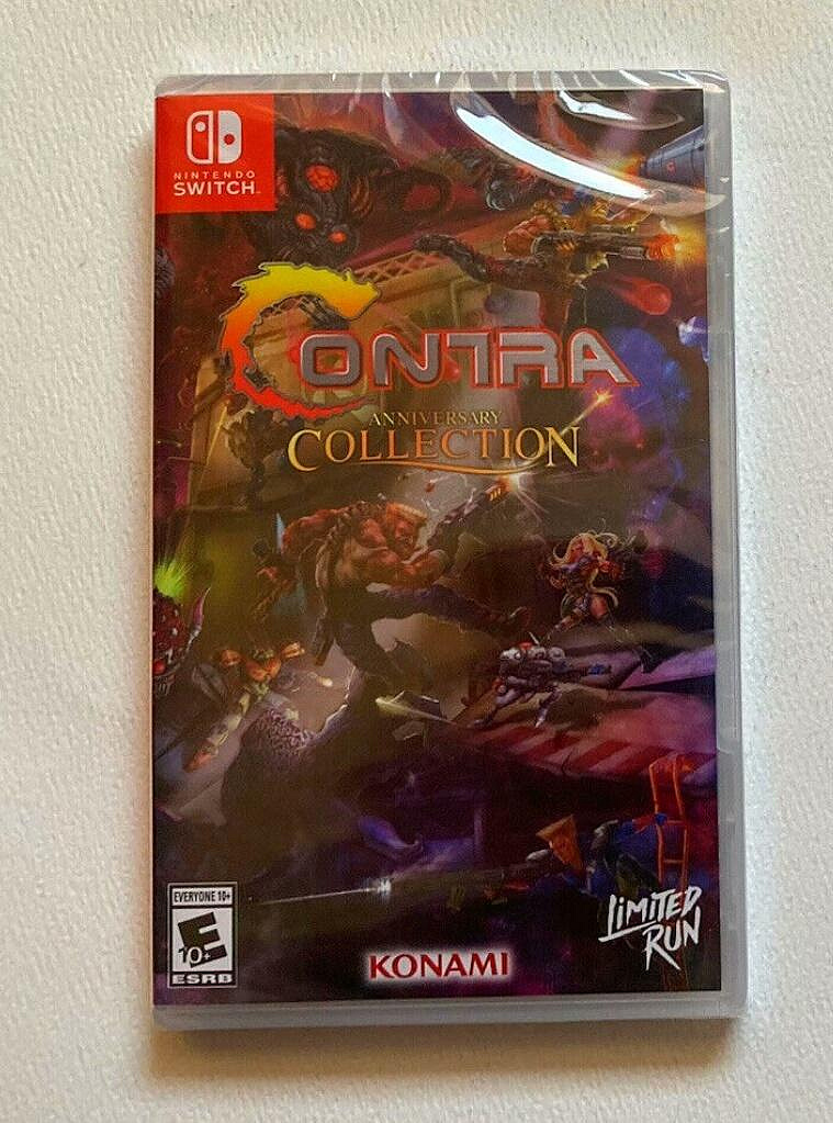 魂斗羅 ANNIVERSARY COLLECTION Switch 嚴選魂鬥羅周年合集Switch Contra Anniversary Collection，大尺寸無