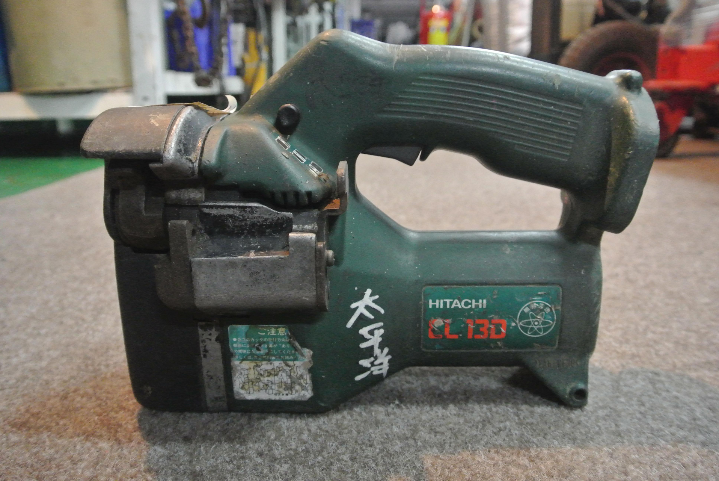 二手 HITACHI 日立工機 桌上型圓鋸機 木工切台鋸