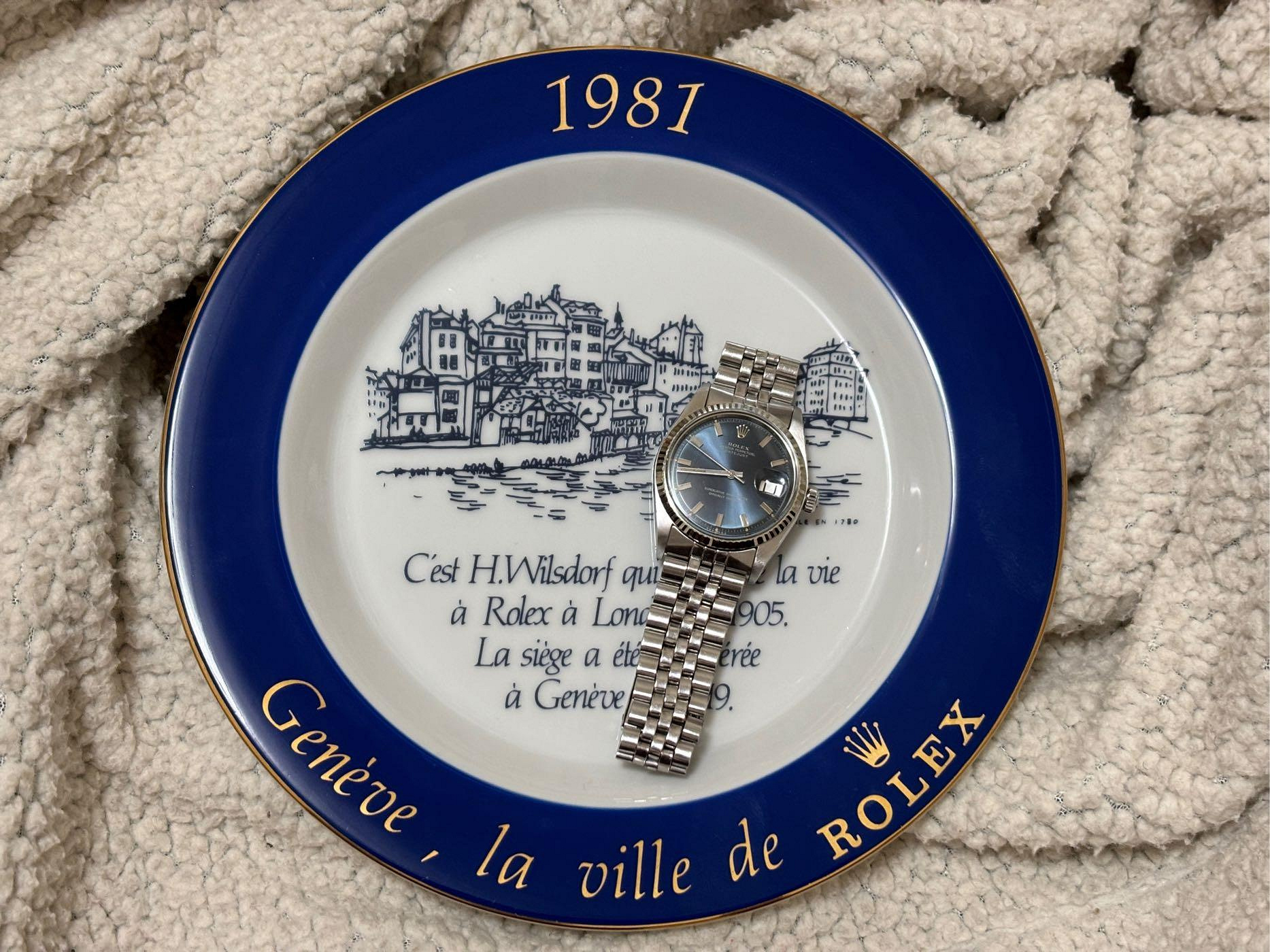 ROLEX 紀念瓷盤(1601,1603,1625,1803,1680,1655,1665,1016,1019,1675,1803)