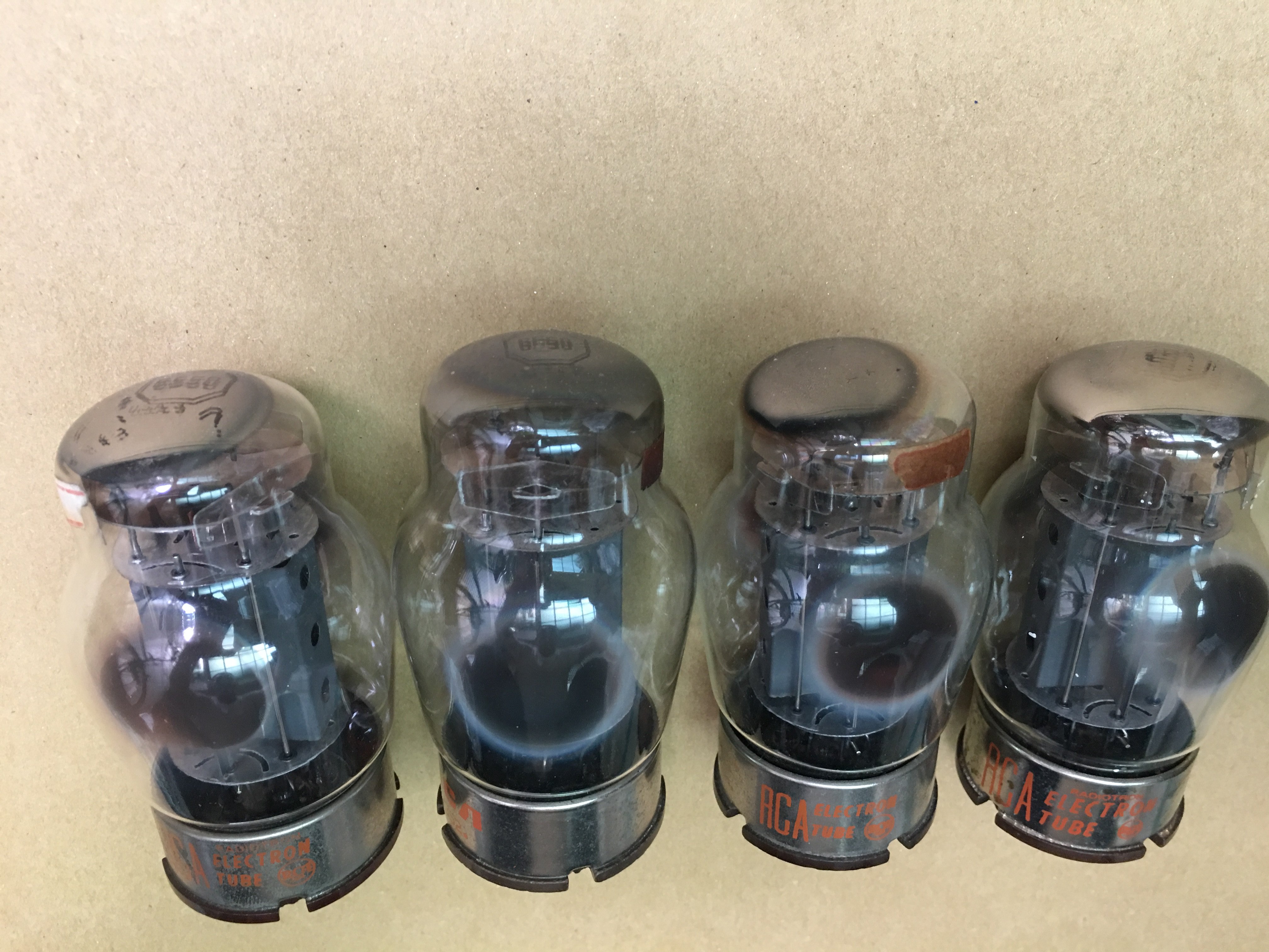 RCA 6550 真空管 2本 RCA 6550 真空管 2本 - メルカリ