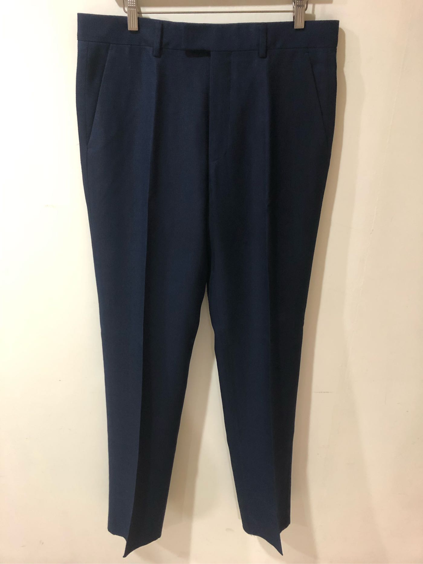 全新GUCCI藍色西裝褲(賣場商品一口價出清）