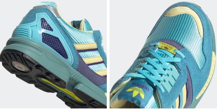 無 adidas ZX 8000 藍色經典復古健身平衡耐磨時尚跑步慢跑鞋FY7686 男女鞋
