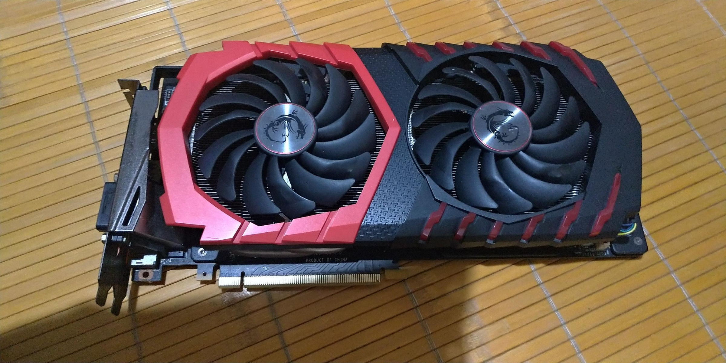 (缺貨勿下標)nvdia電競 微星 msi GTX 1060 6G紅龍 電腦顯示卡