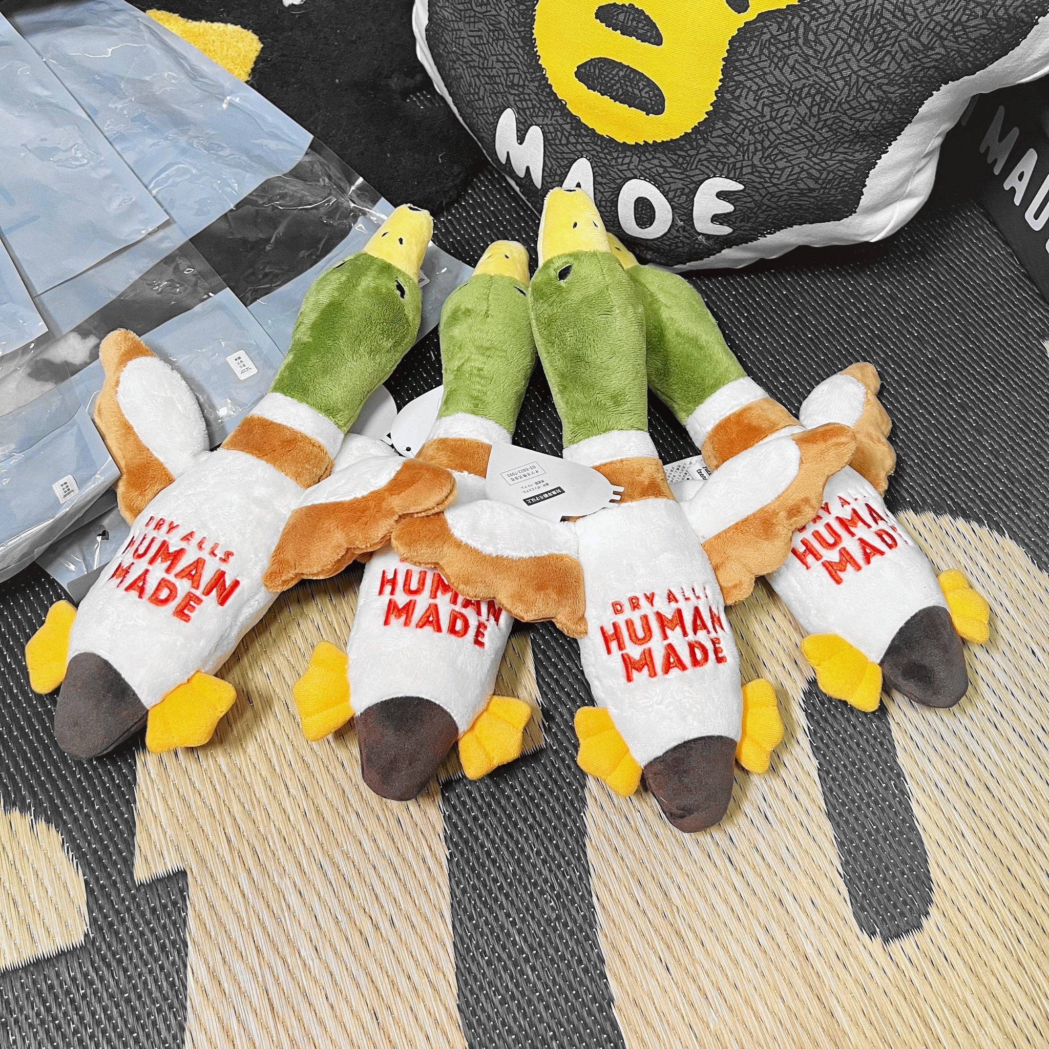 希望商店】HUMAN MADE DUCK PLUSH DOLL 23AW 鴨子玩偶布偶(會叫
