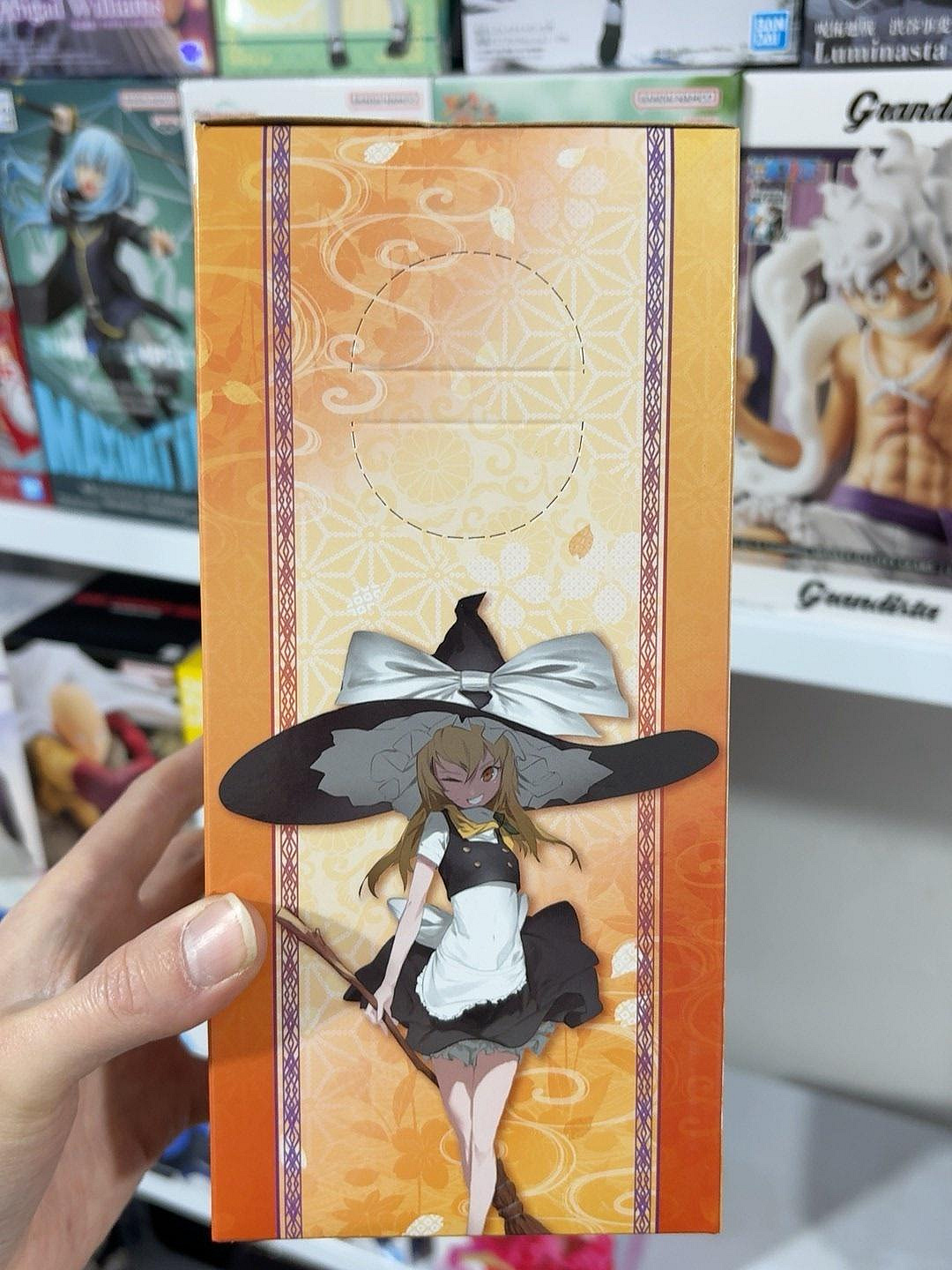 嚴選FURYU東方Project霧雨魔理沙景品手辦，全新未開封好盒八角尖-291