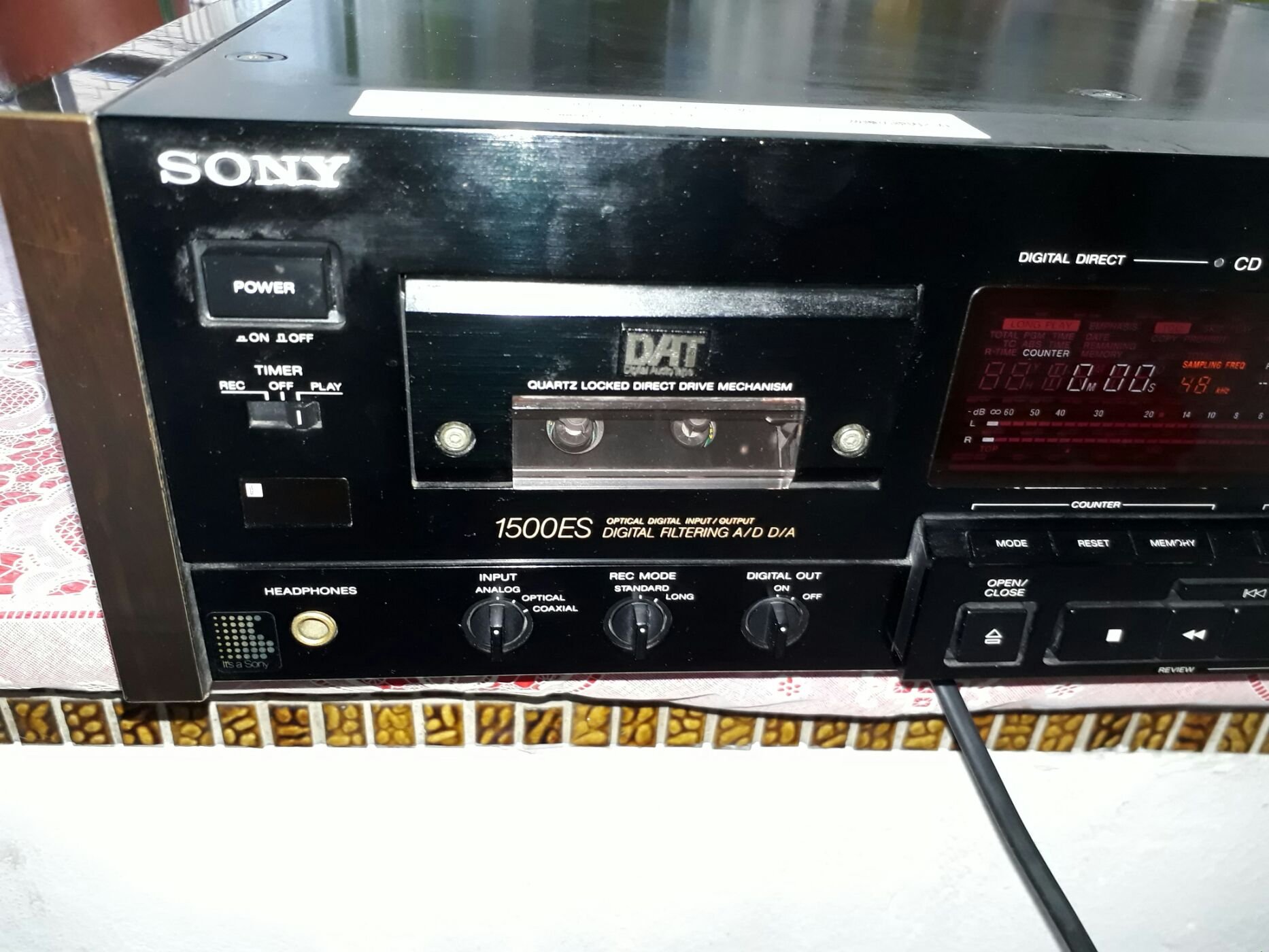 SONY SONY ソニー DATデッキ DTC-1500ES ∀ 55192-1 DTC-1500ES DAT