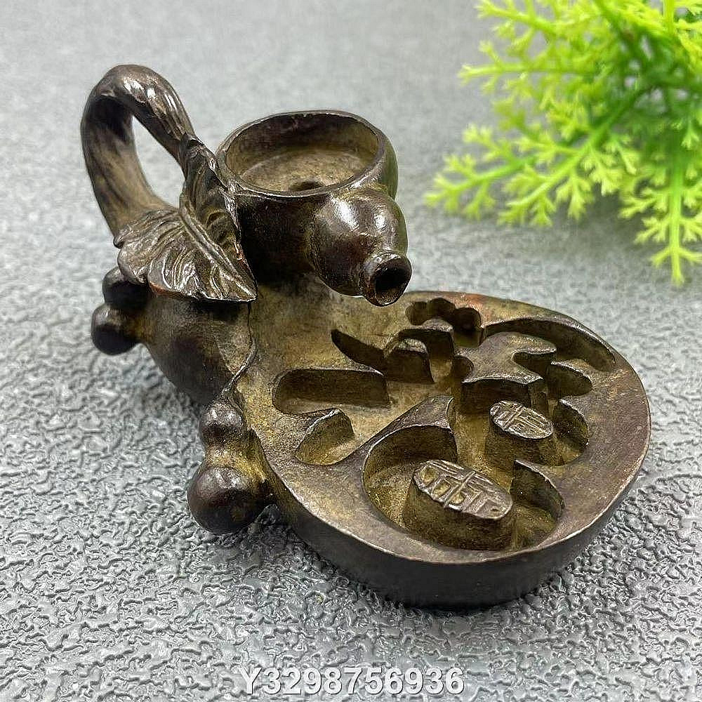 古玩銅器収蔵老銅仏像小擺件老貨旧貨老物件農村収 アンティークサムズコレクション姉妹店 古舫庵コレクション＞福禄寿 小