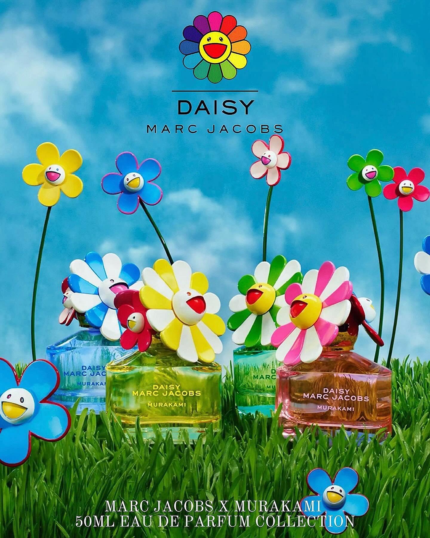 MARC JACOBS X MURAKAMI 】村上隆聯名-Daisy香水50ml 黃色-全新未拆封