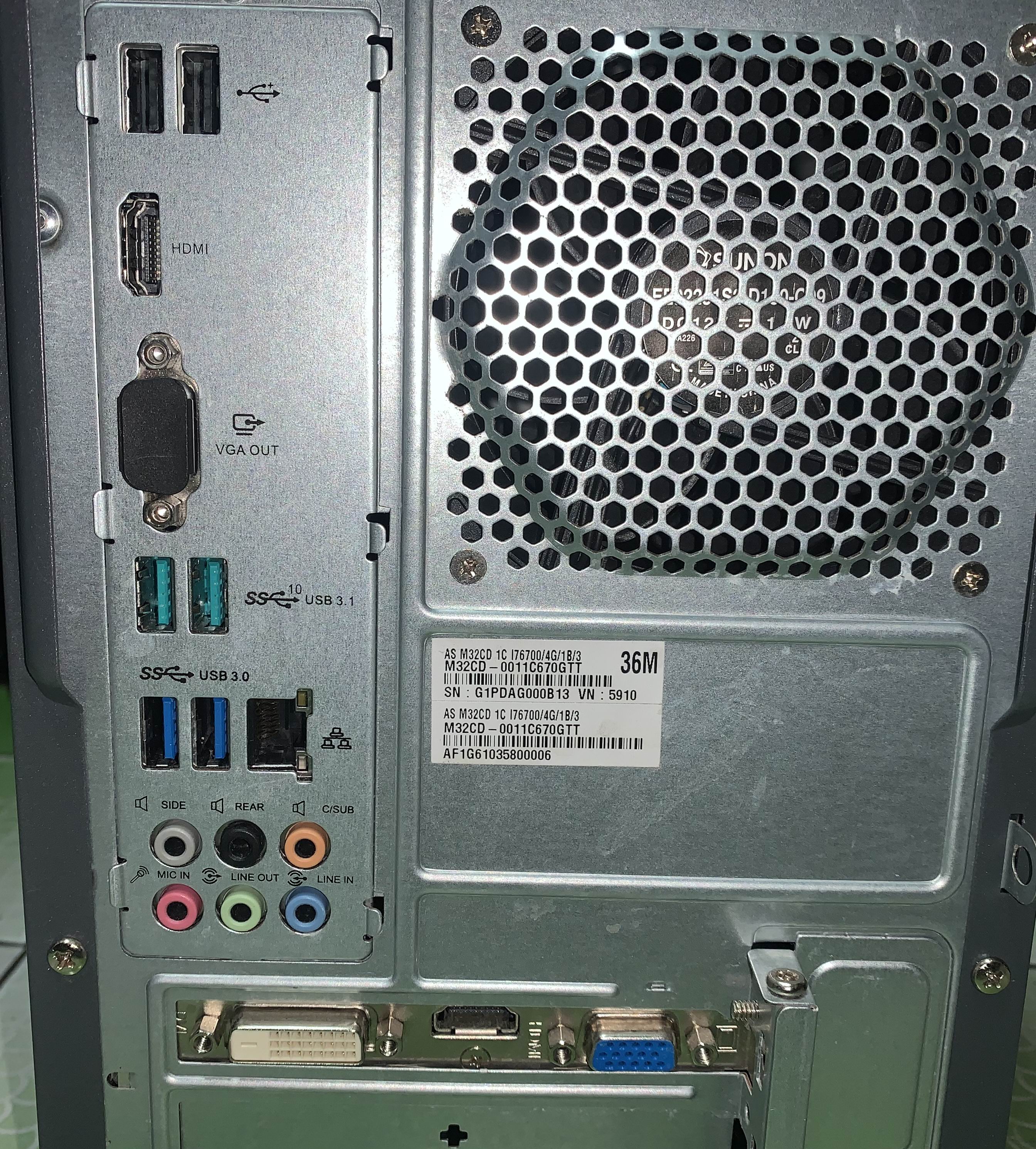 ASUS M32CD i7-6700 8GB 獨顯2G Win10桌機| Yahoo拍賣 ASUS M32CD i7-6700 8GB 獨顯2G Win10桌機| Yahoo拍賣