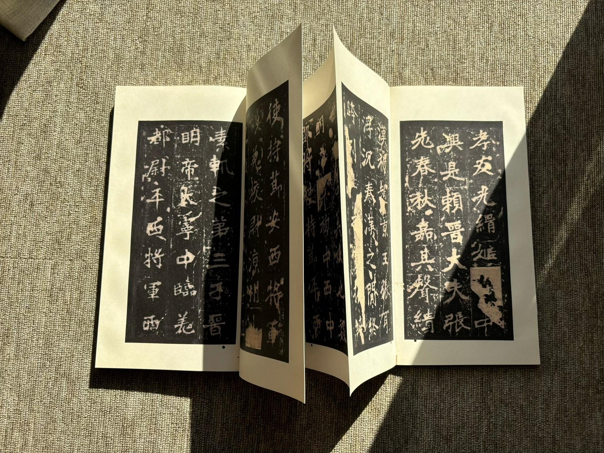 嚴選張猛龍碑原裝本，二玄社原色法帖，收藏級實物拍攝書法精品二玄社