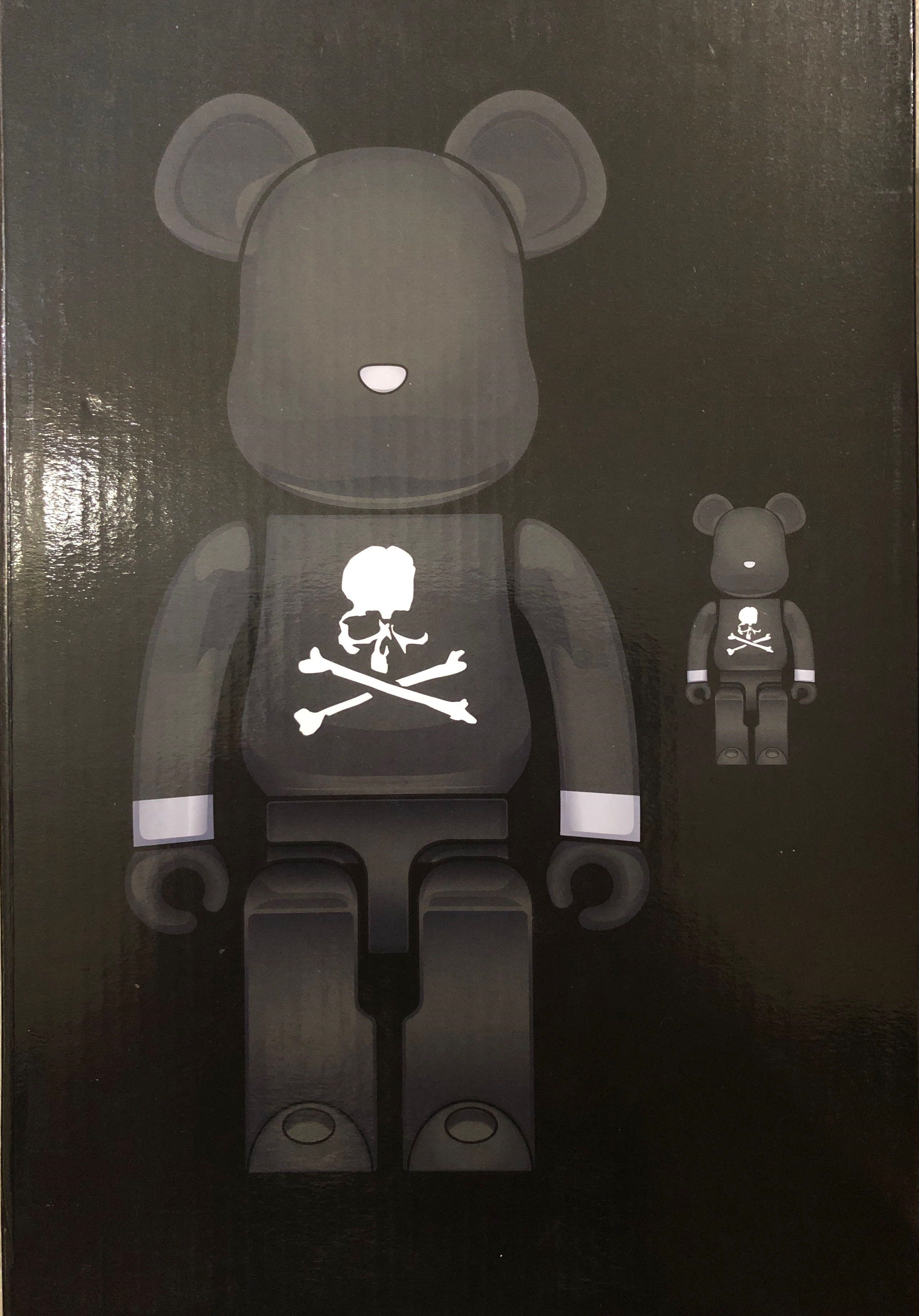 全新Bearbrick 400% + 100% Mastermind Japan MMJ 黑色| Yahoo拍賣