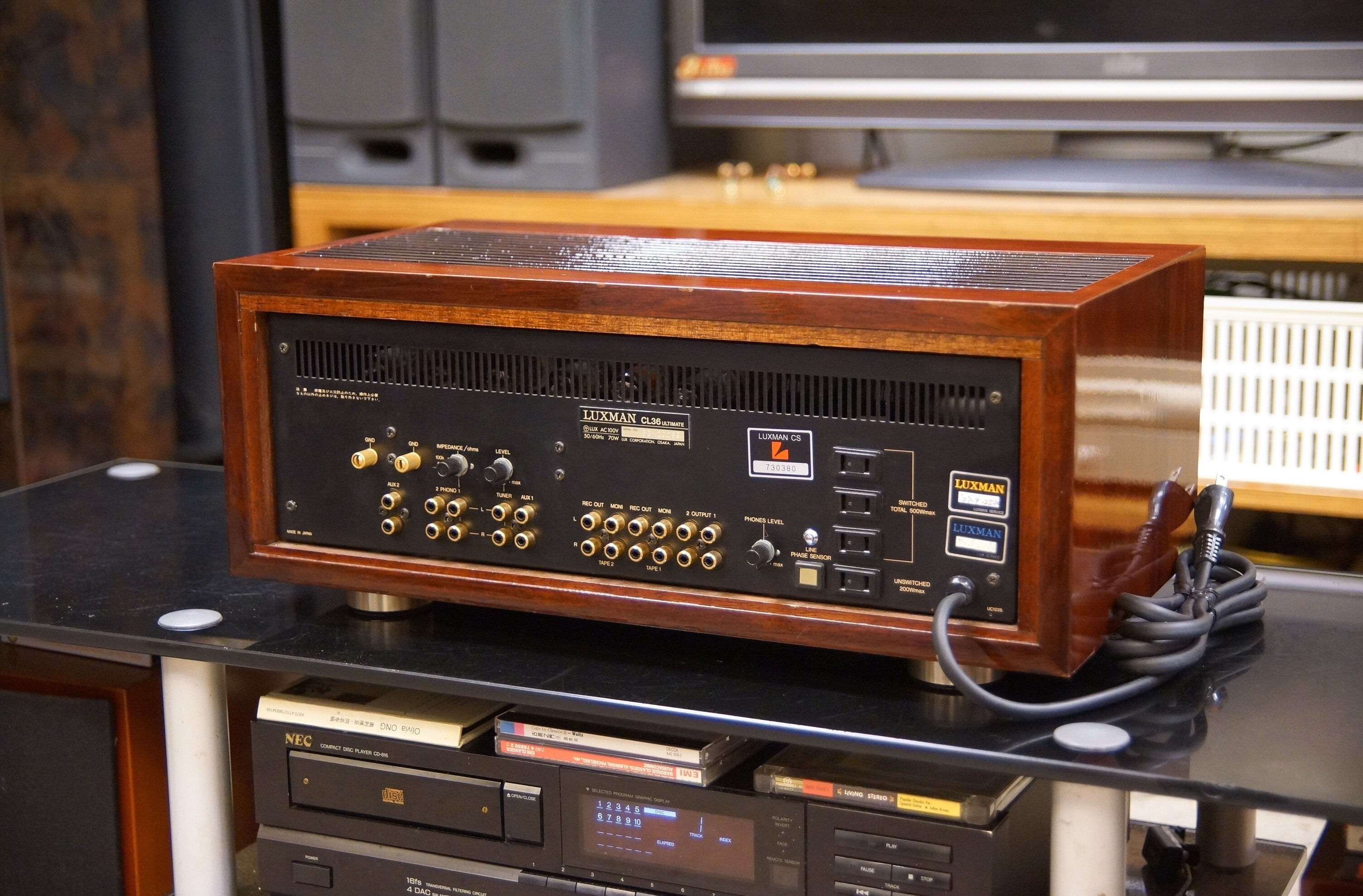 一元音響] 全球限量200台! 經典頂級夢幻名器LUXMAN CL36 ULTIMATE