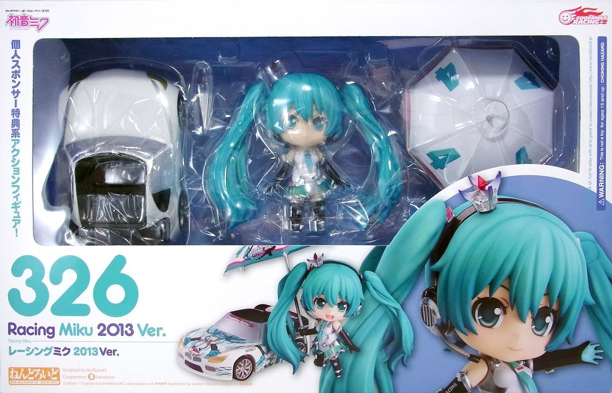 Racing Miku 2013 ver. フィギュア　未開封　初音ミク 日本正版GSC 黏土人初音未來賽車初音RACING MIKU 2013 可動模型公仔