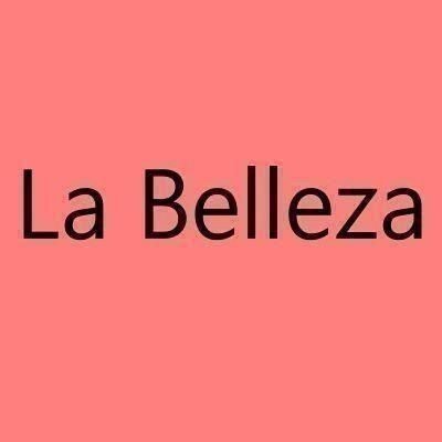 La belleza