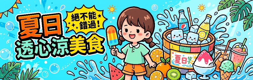 夏日透心涼美食 夏日透心涼美食