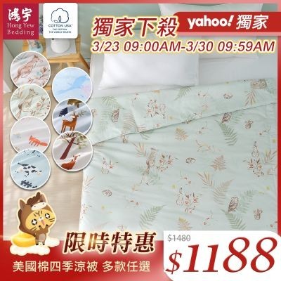 鴻宇 美國棉涼被