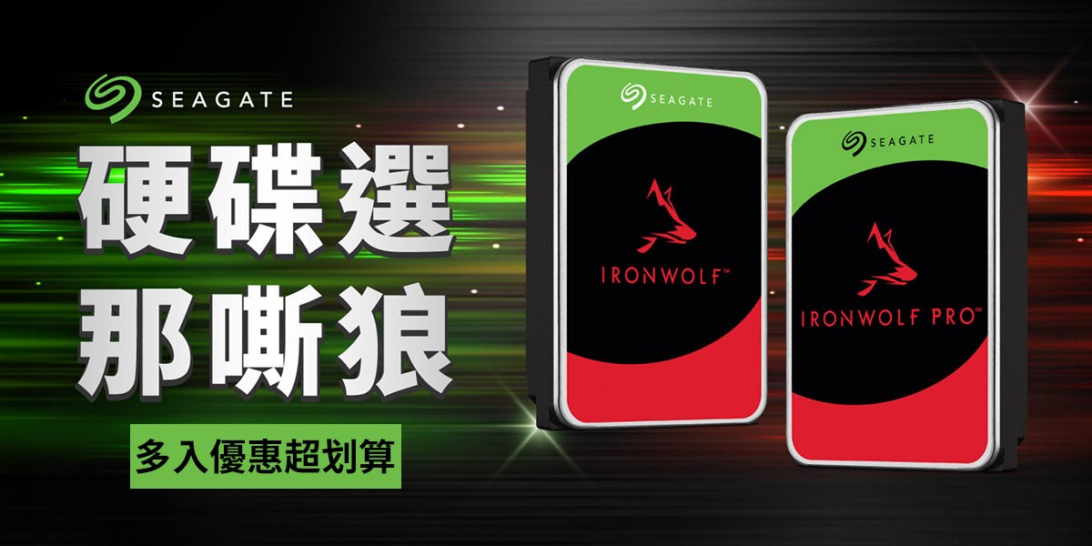 Seagate希捷 l NAS專用硬碟