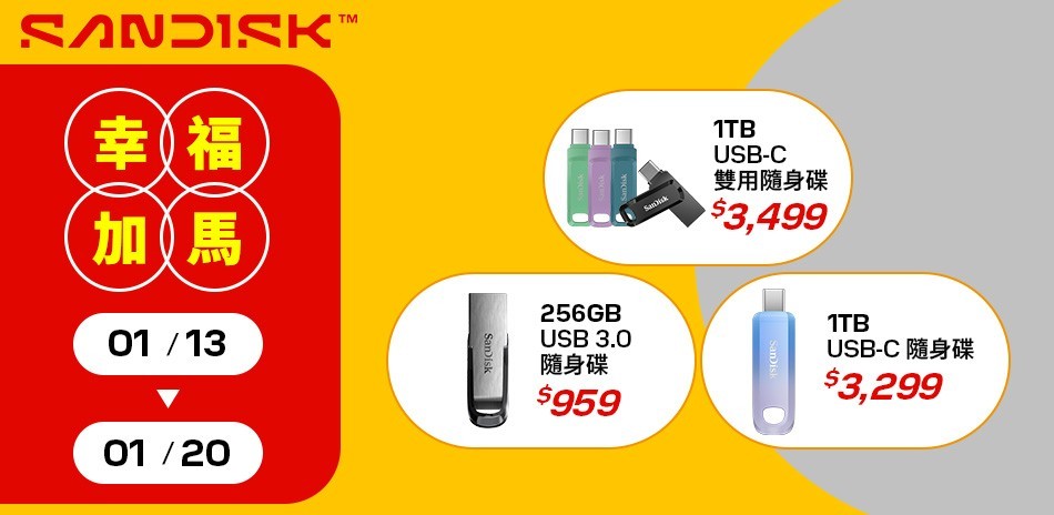 SanDisk l 滿足快速儲存需求