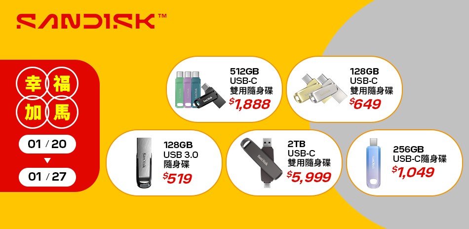 SanDisk l 滿足快速儲存需求