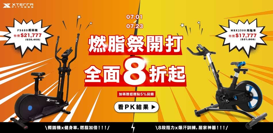 XTERRA 燃脂祭開打