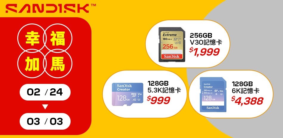 SanDisk l 記憶卡