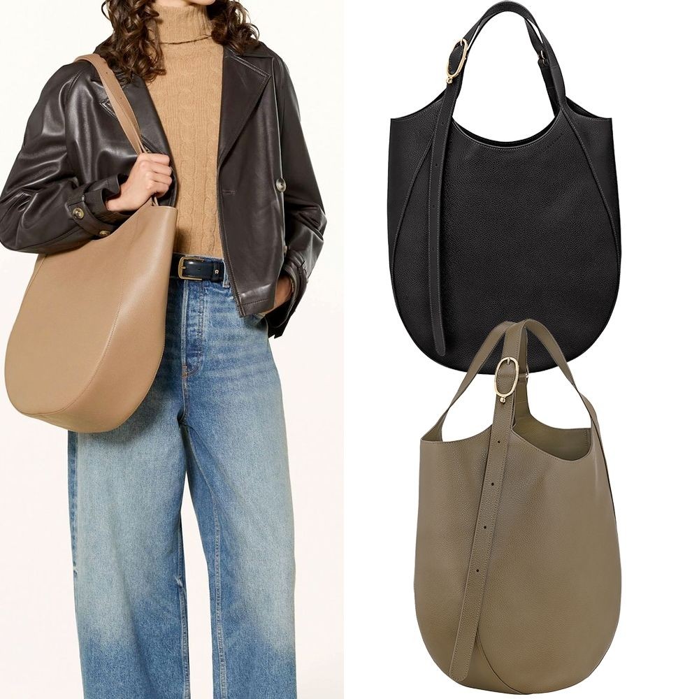 半月手提肩背包