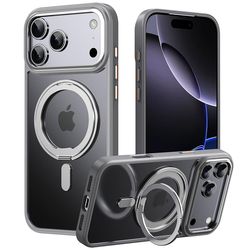 iPhone17~13 360°旋轉磁吸手機保護殼