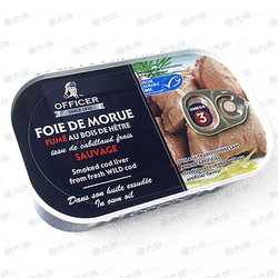 丹麥 老船長鱈魚肝罐頭