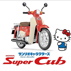 三麗鷗聯名機車模型