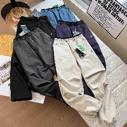 高腰防風防水工裝褲