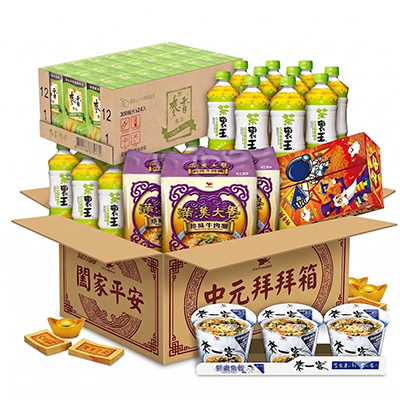 統一旗艦店 中元豪華組合拜拜箱