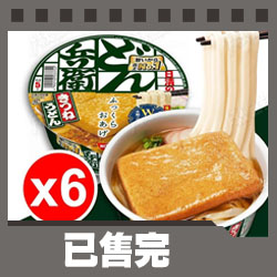 日清豆皮烏龍麵6入組