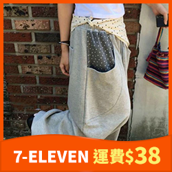 正韓星星拼布運動休閒褲