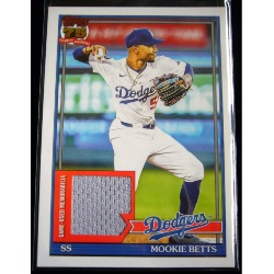 Mookie Betts 復古樣式實戰球衣卡