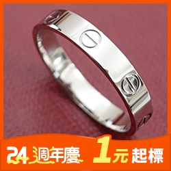 CARTIER LOVE PT950鉑金 戒指