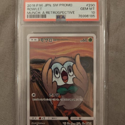 PTCG日版吶喊木木梟PSA10