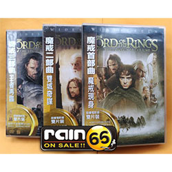 魔戒1+2+3／六碟版DVD