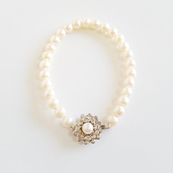 日本優雅時尚珍珠手鍊