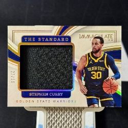 Stephen Curry 小國寶實戰球衣卡