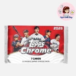 Topps Chrome 日本武士隊單包