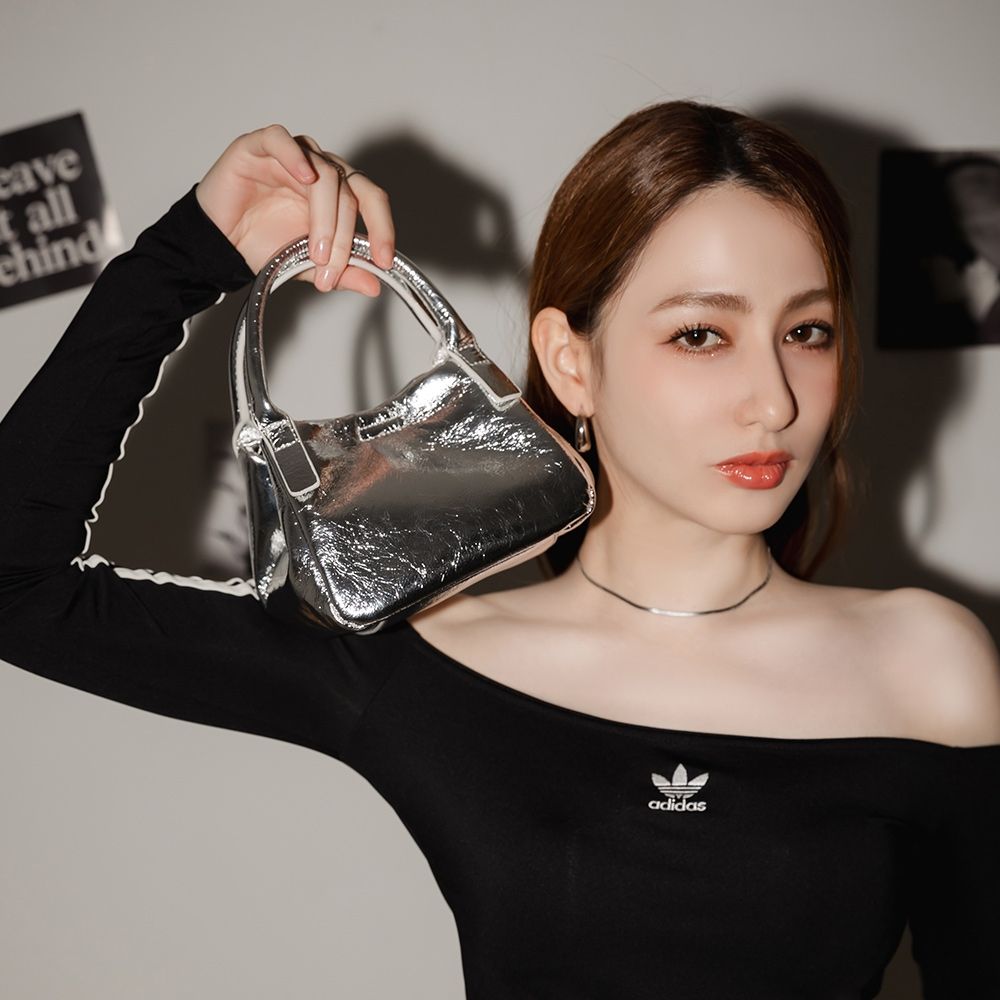 Ann'S小方糖-頭層牛皮附長背帶兩用立體mini小包(附長背帶)-銀| 手提/手