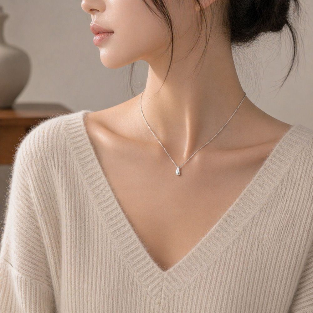純銀　水滴　113g Tiffany&Co. 蒂芙尼經典水滴925純銀項鍊(12mm) | 項鍊| Yahoo購物中心